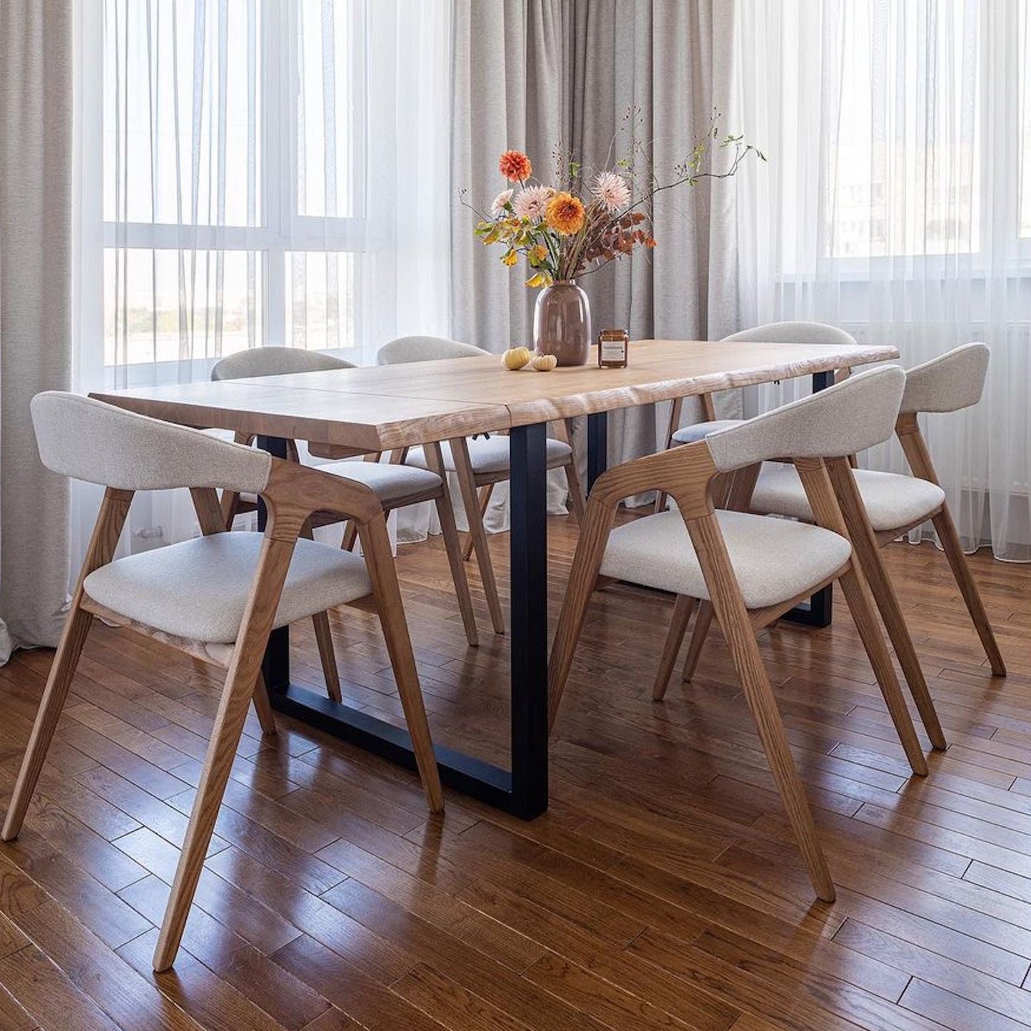 SIENNA | Extendable Dining Table - Natural Oak
