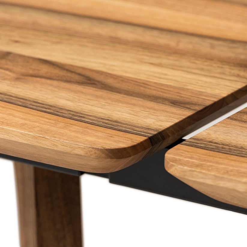 EMMA | Extendable Dining Table – Natural Walnut