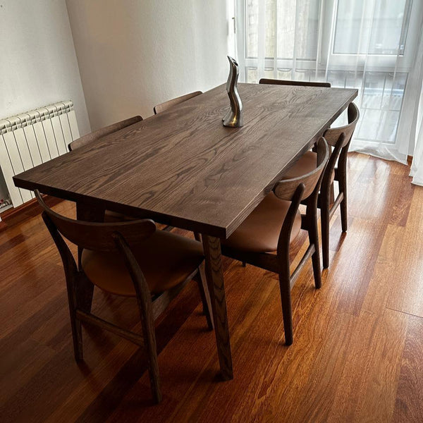 EMMA | Extendable Dining Table – Chocolate Oak