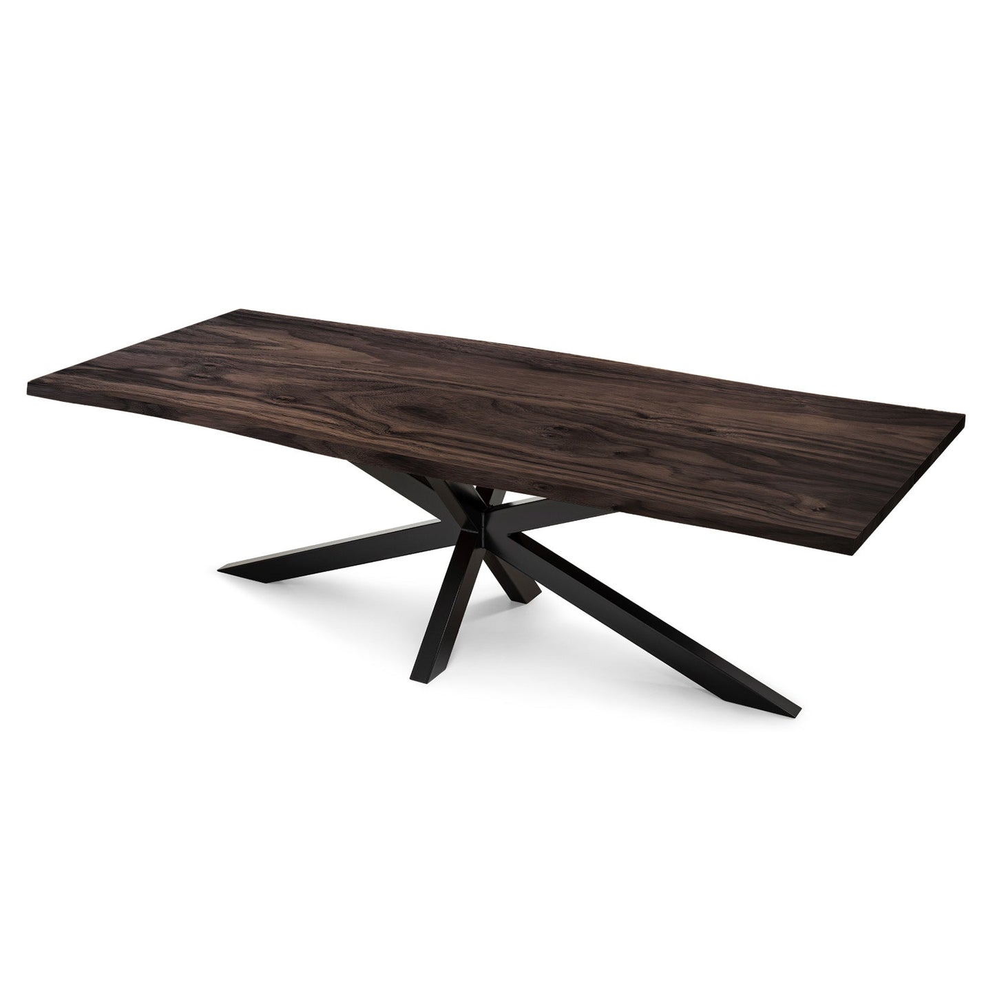 LUNA | Extendable Dining Table – Charcoal Walnut