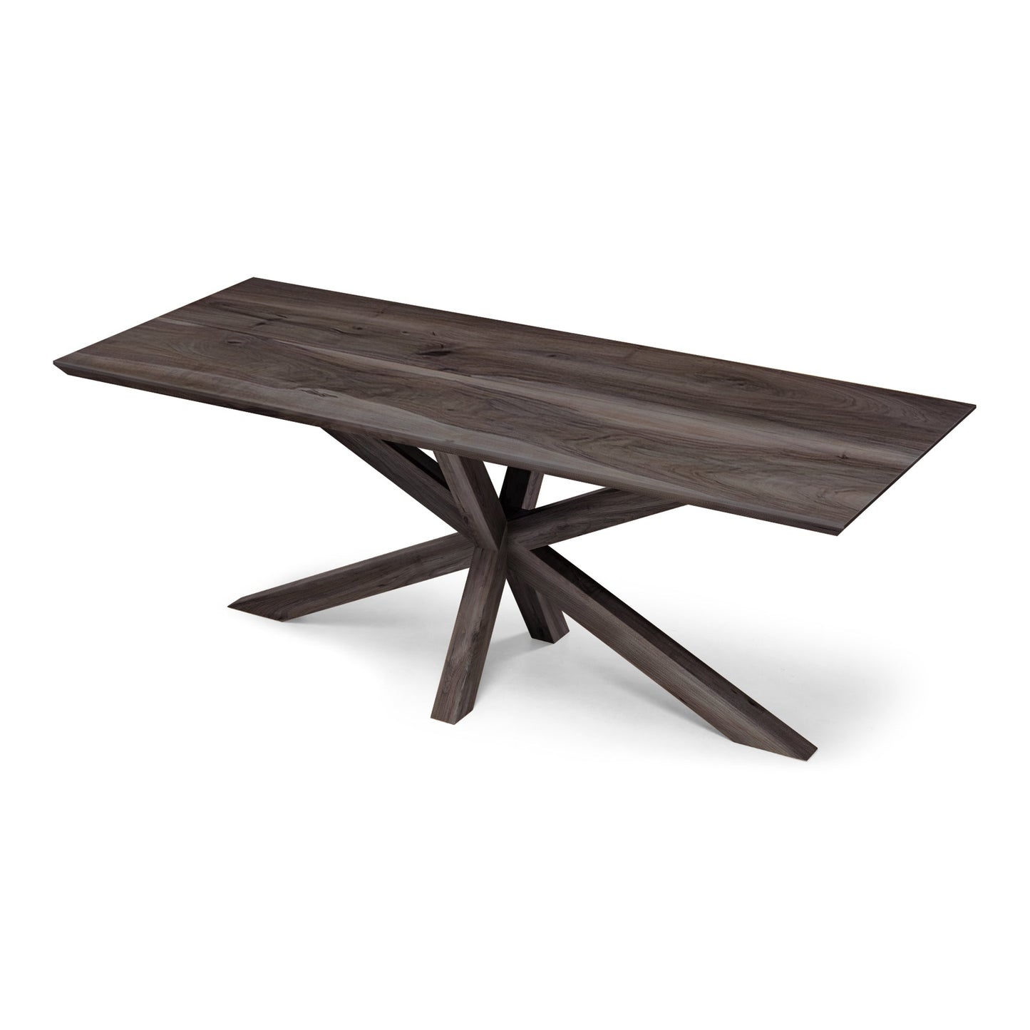 LUNA | Extendable Dining Table – Charcoal Walnut