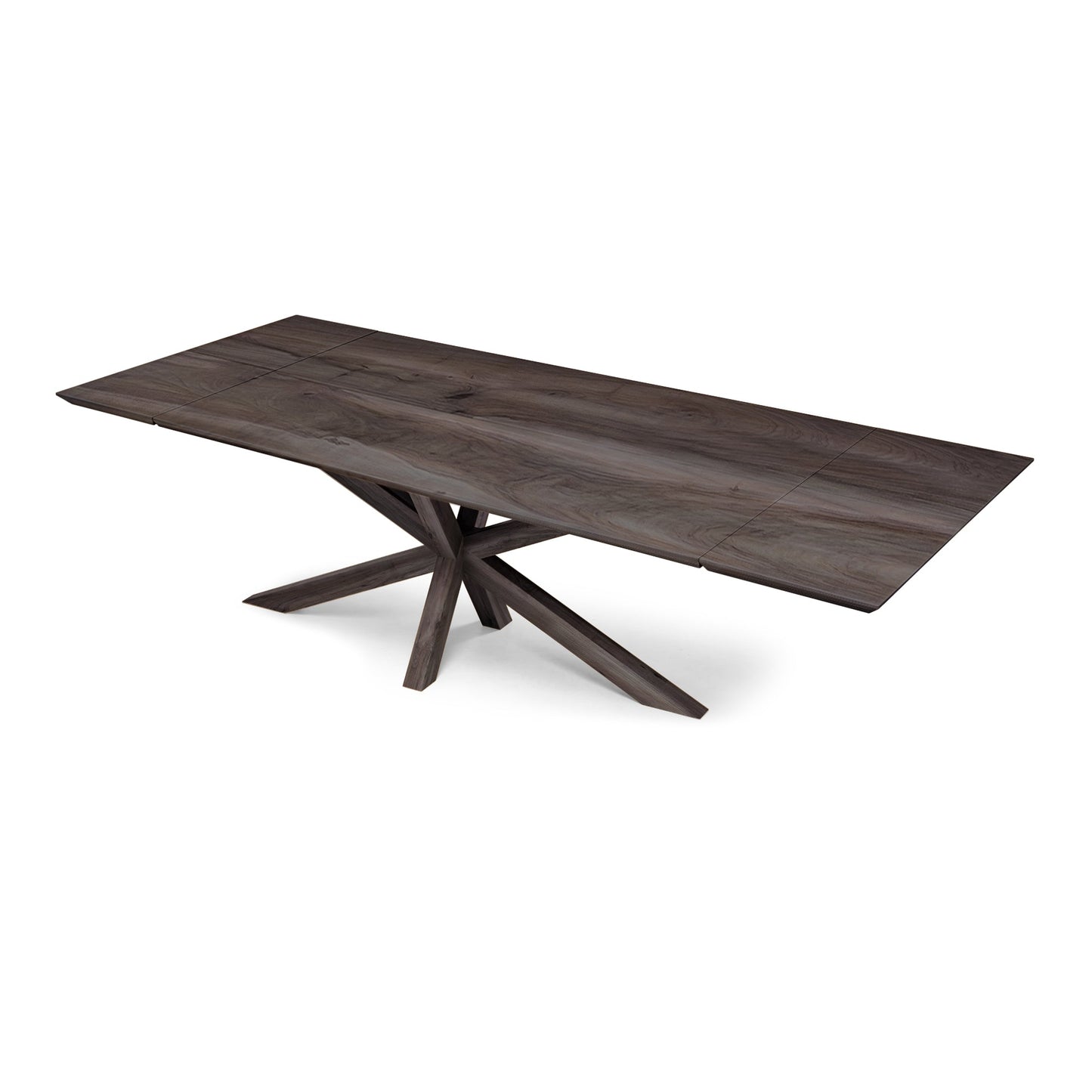 LUNA | Extendable Dining Table – Charcoal Walnut