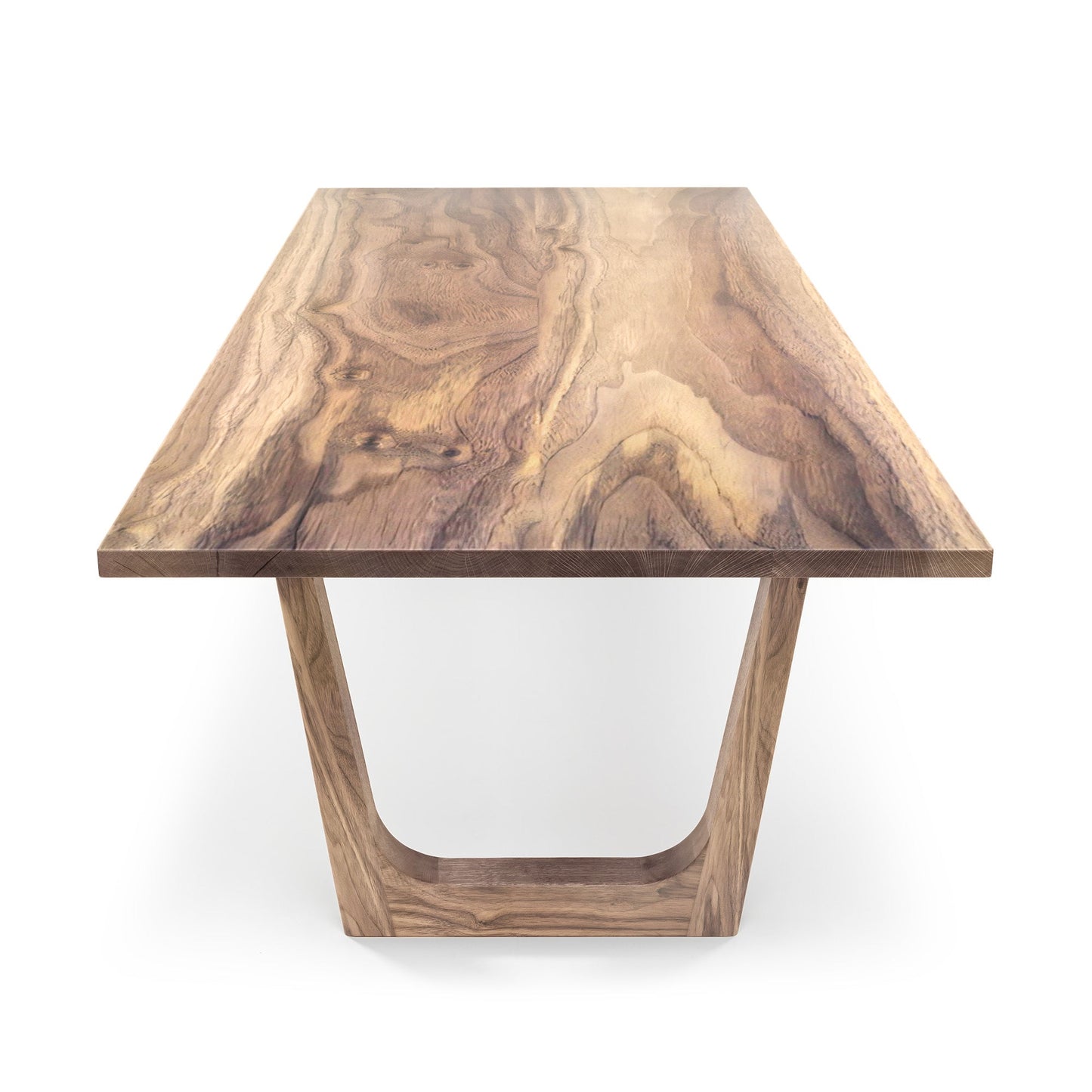 OLIVIA | Extendable Dining Table – Natural Walnut