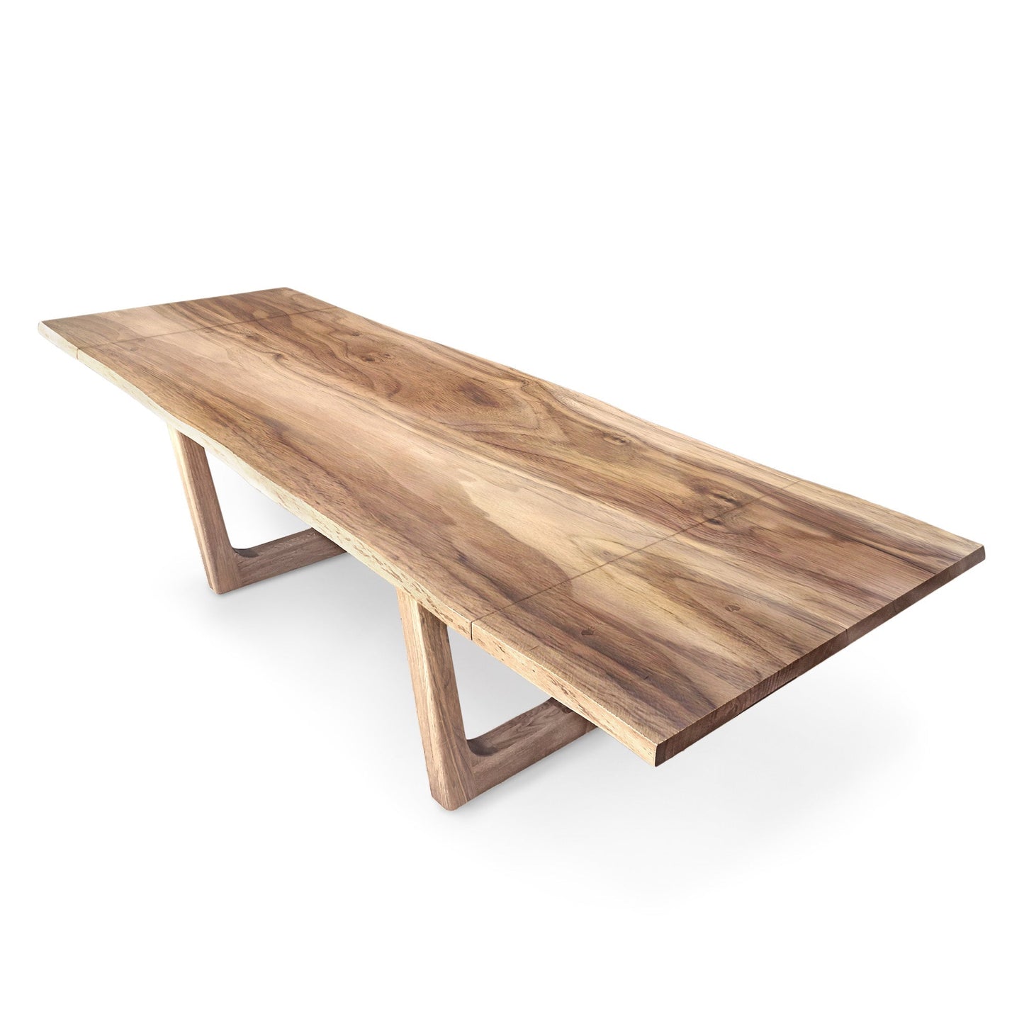 OLIVIA | Extendable Dining Table – Natural Walnut