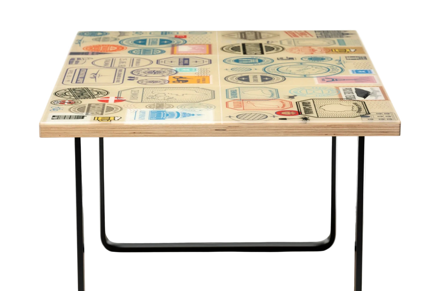 ODYSSEA | Postmarks – Rechteckiger Couchtisch