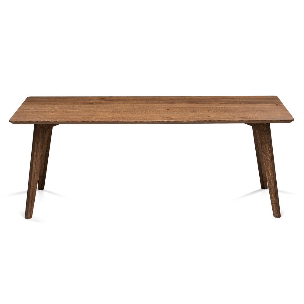 EMMA | Mesa de comedor extensible – Roble chocolate