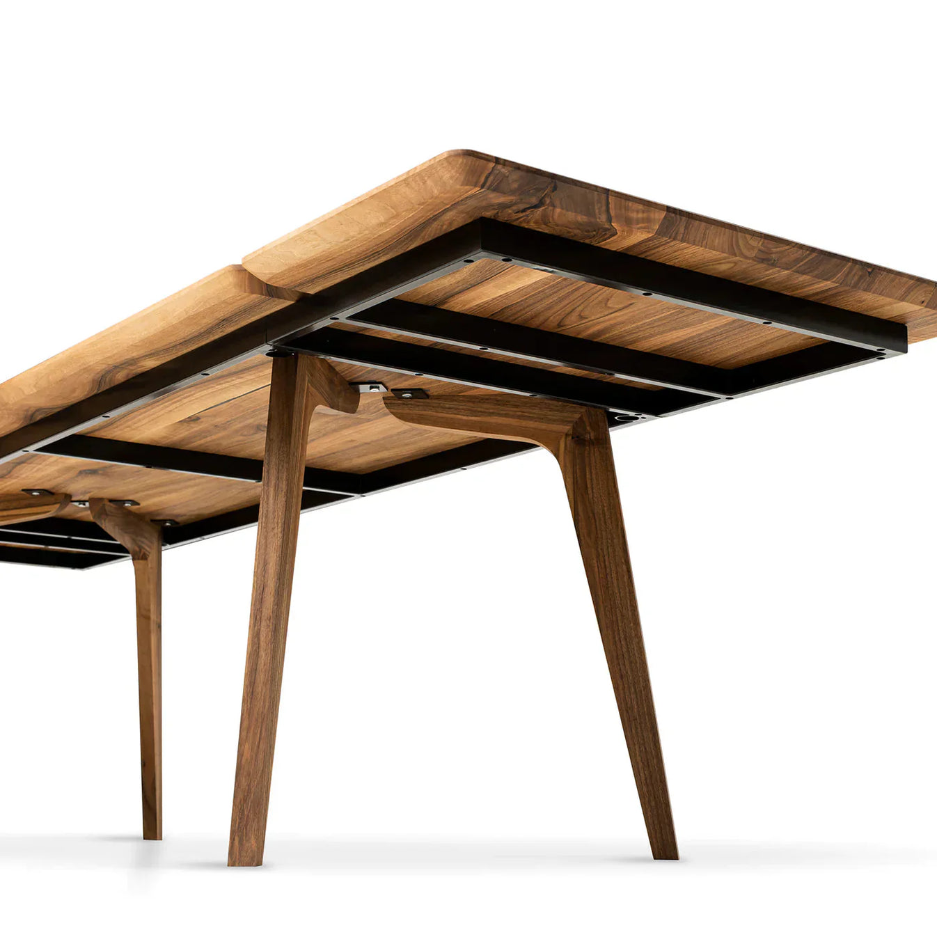 EMMA | Extendable Dining Table – Natural Walnut