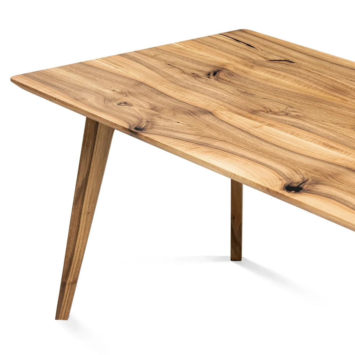 EMMA | Extendable Dining Table – Natural Walnut