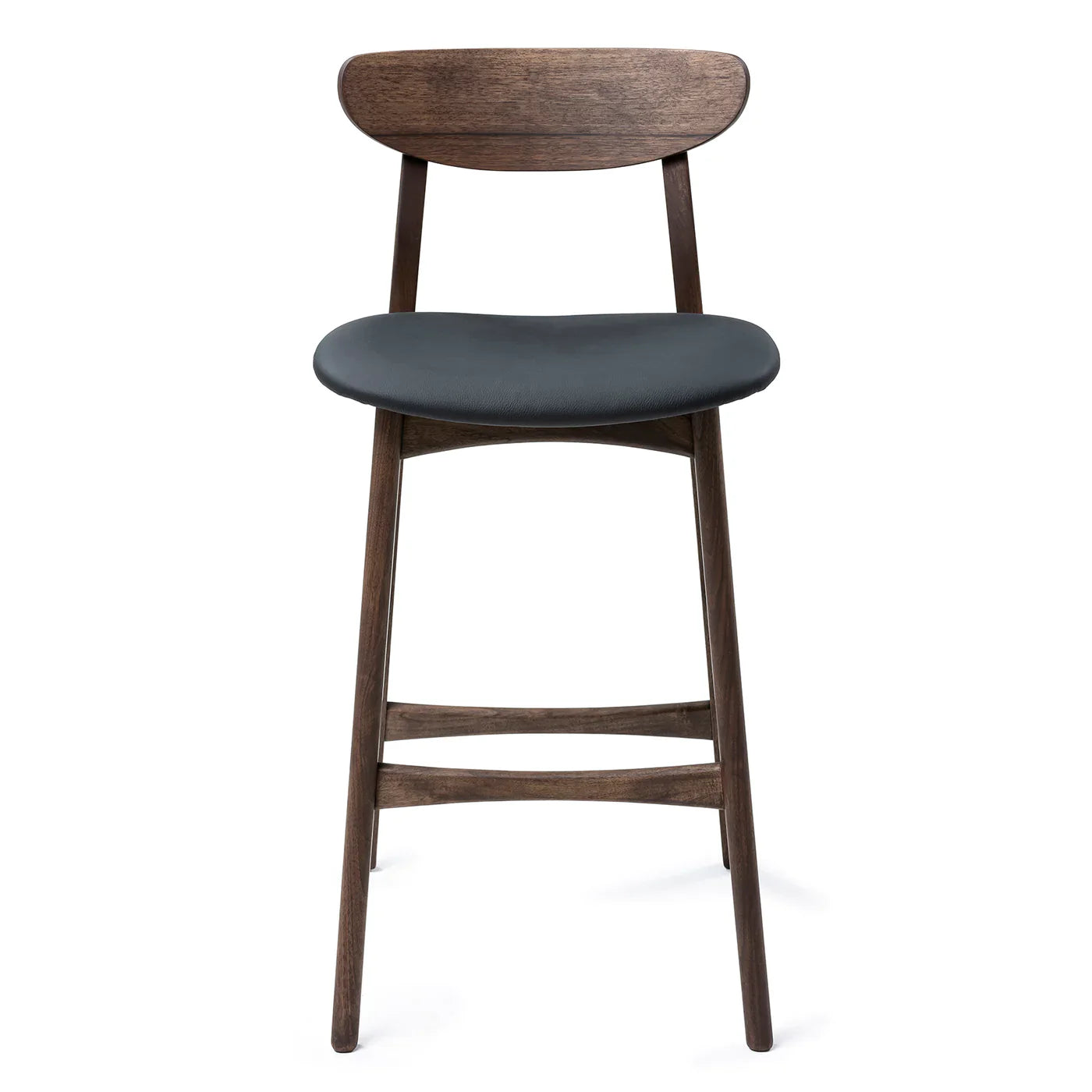 SIENNA | Bar Chair in Solid Walnut
