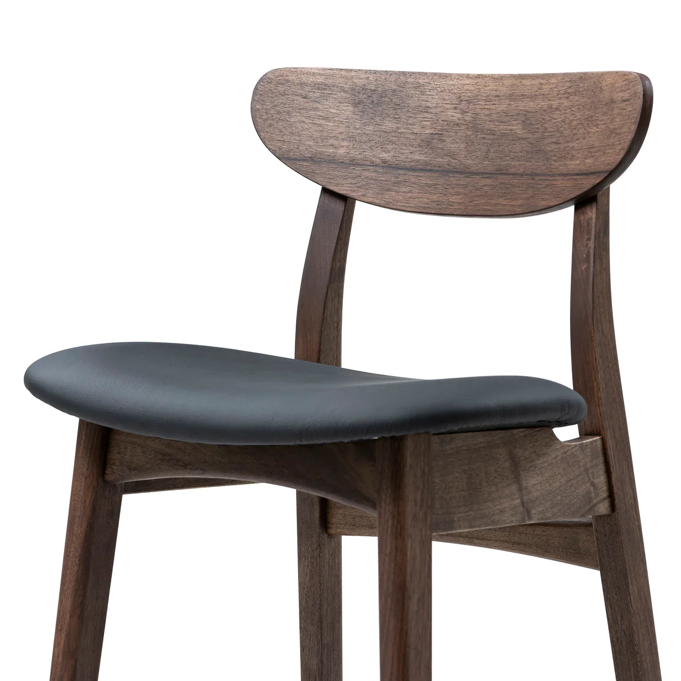 SIENNA | Bar Chair in Solid Walnut