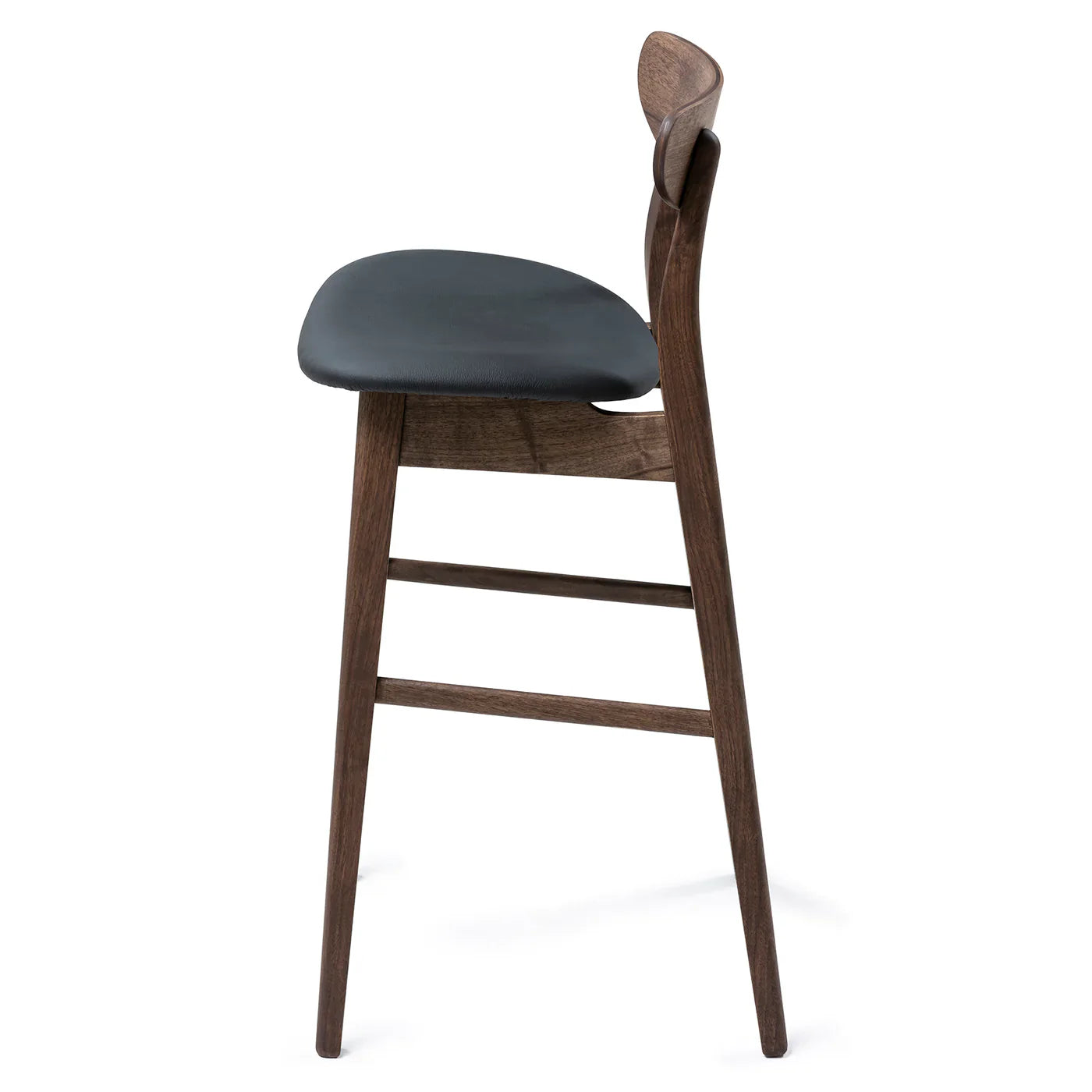 SIENNA | Bar Chair in Solid Walnut