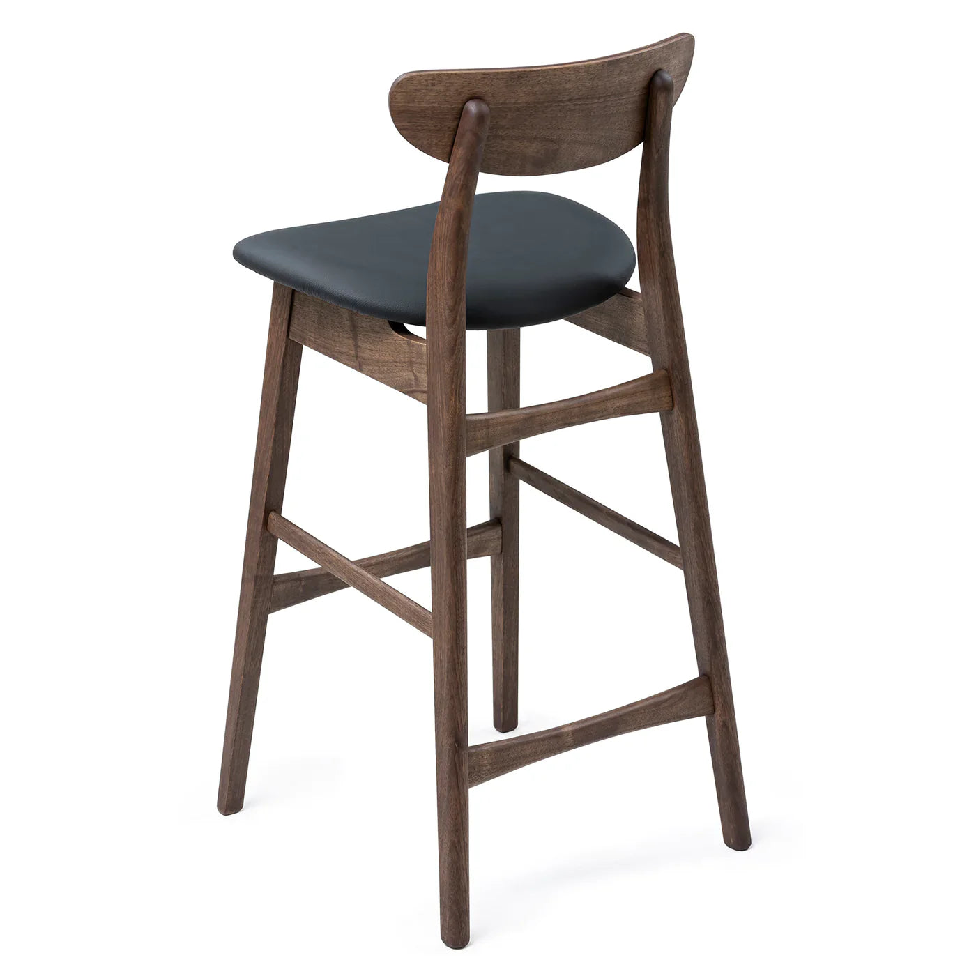 SIENNA | Bar Chair in Solid Walnut