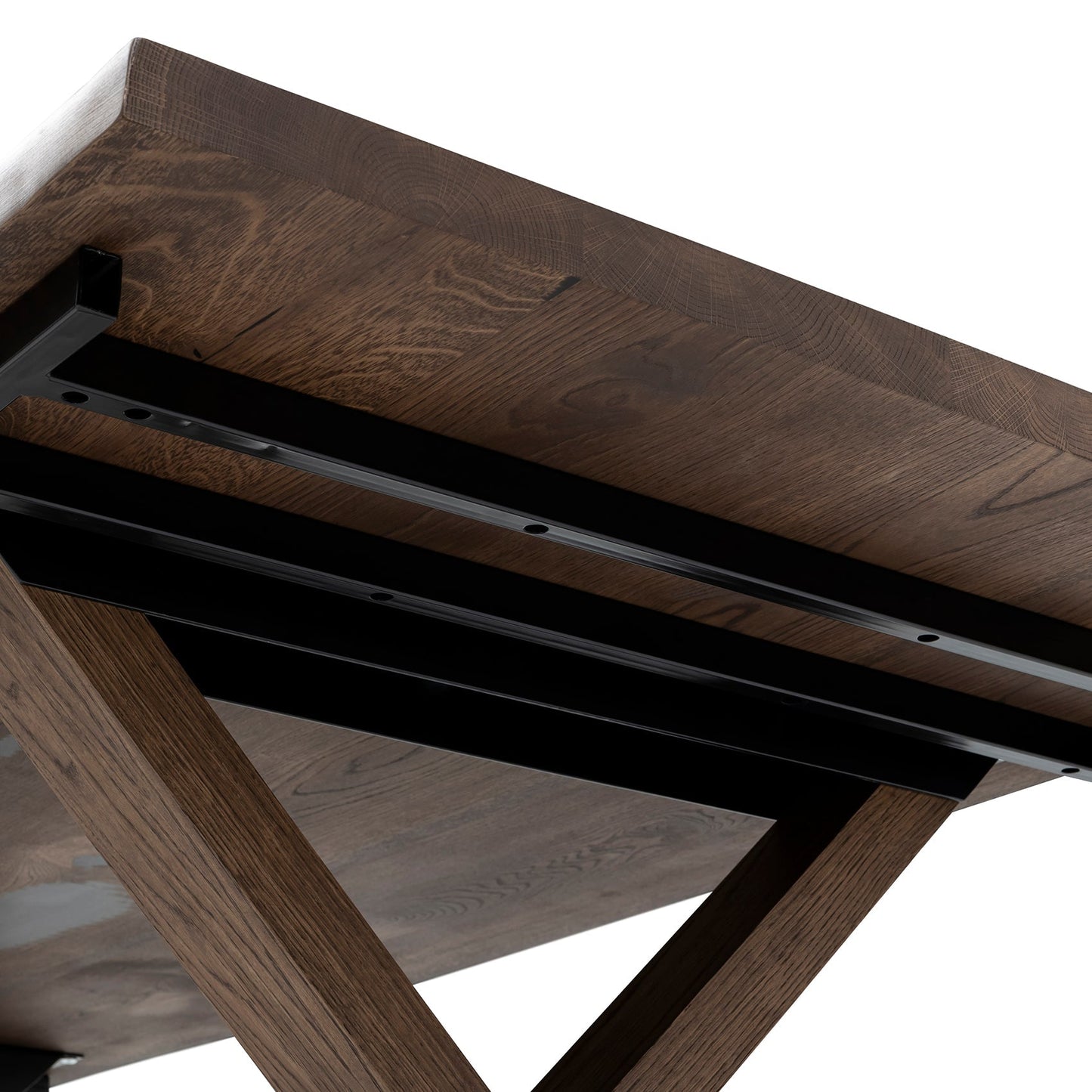 SIENNA | Table à manger extensible - Chêne chocolat