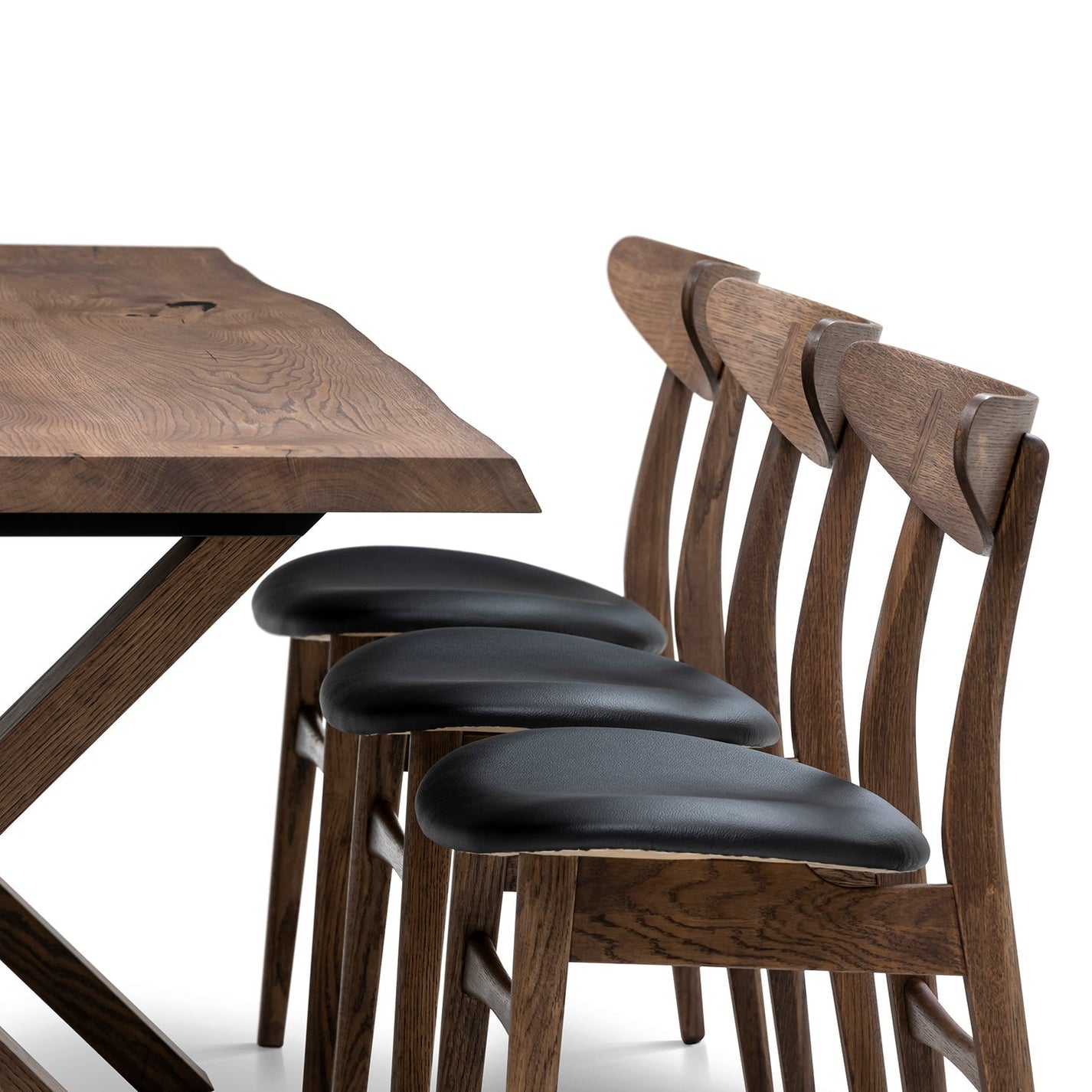 SIENNA | Extendable Dining Table - Chocolate Oak