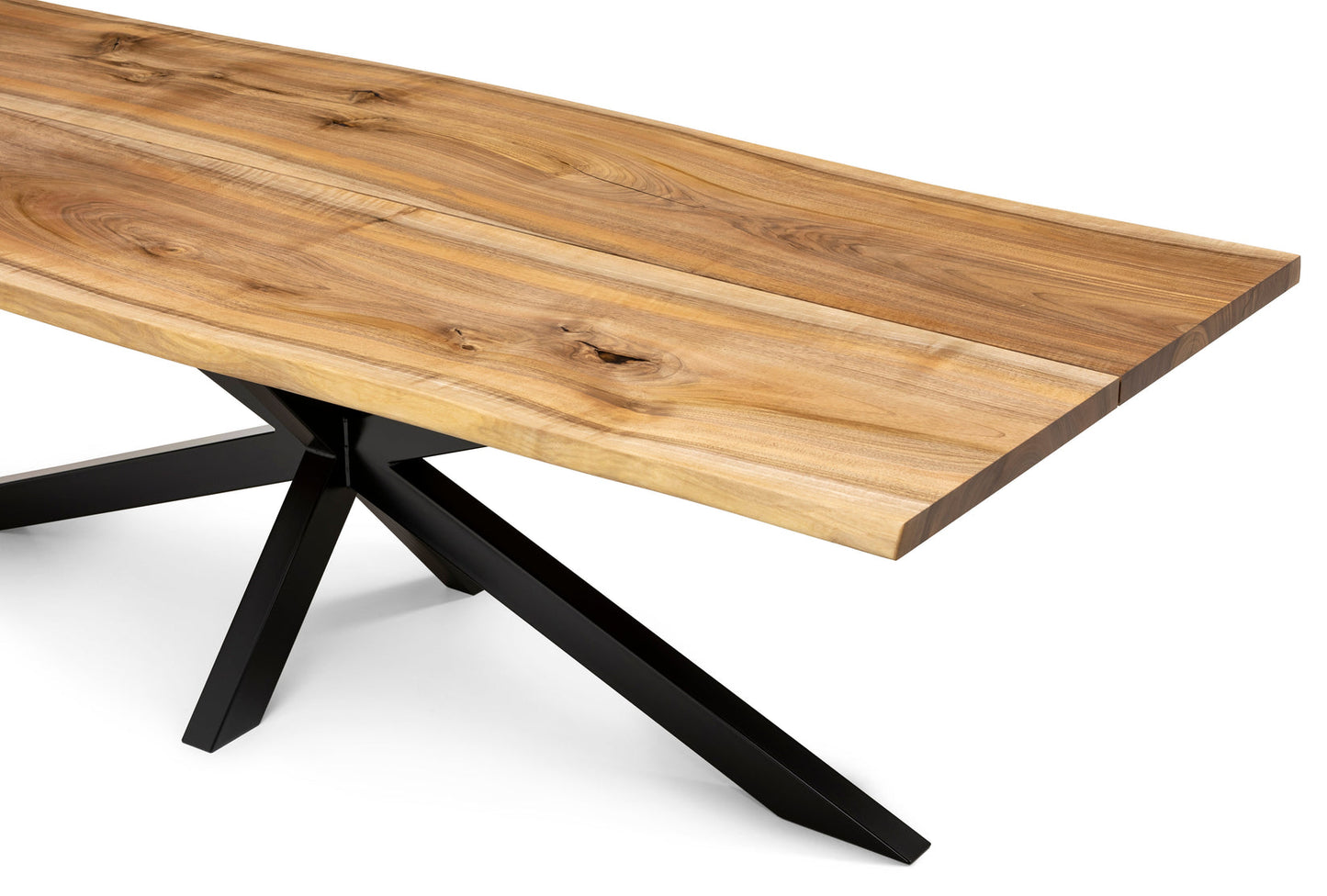 LUNA | Extendable Dining Table – Natural Walnut