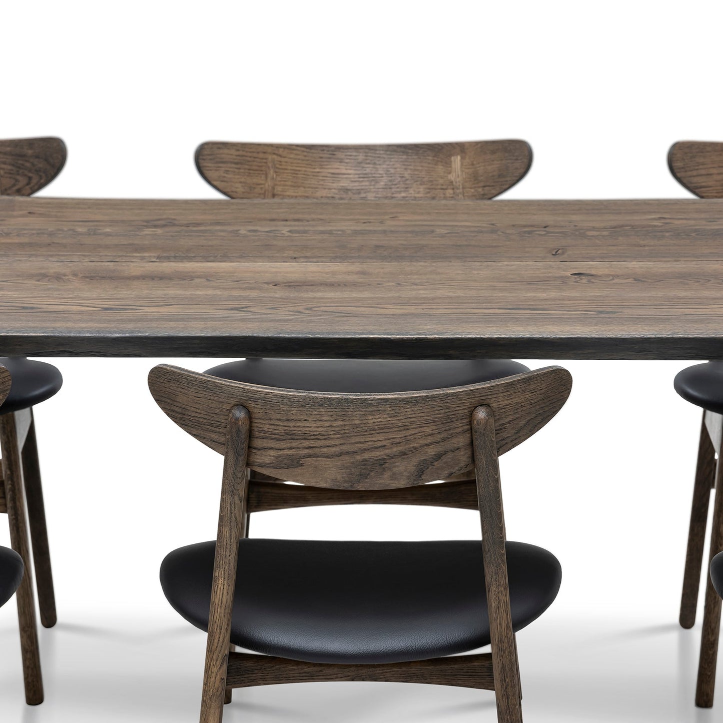 SIENNA | Extendable Dining Table - Charcoal Oak