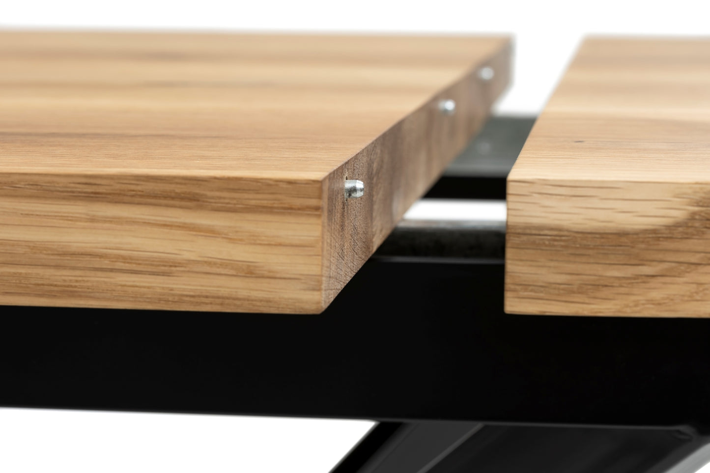 MABEL | Table à manger ronde extensible en bois massif