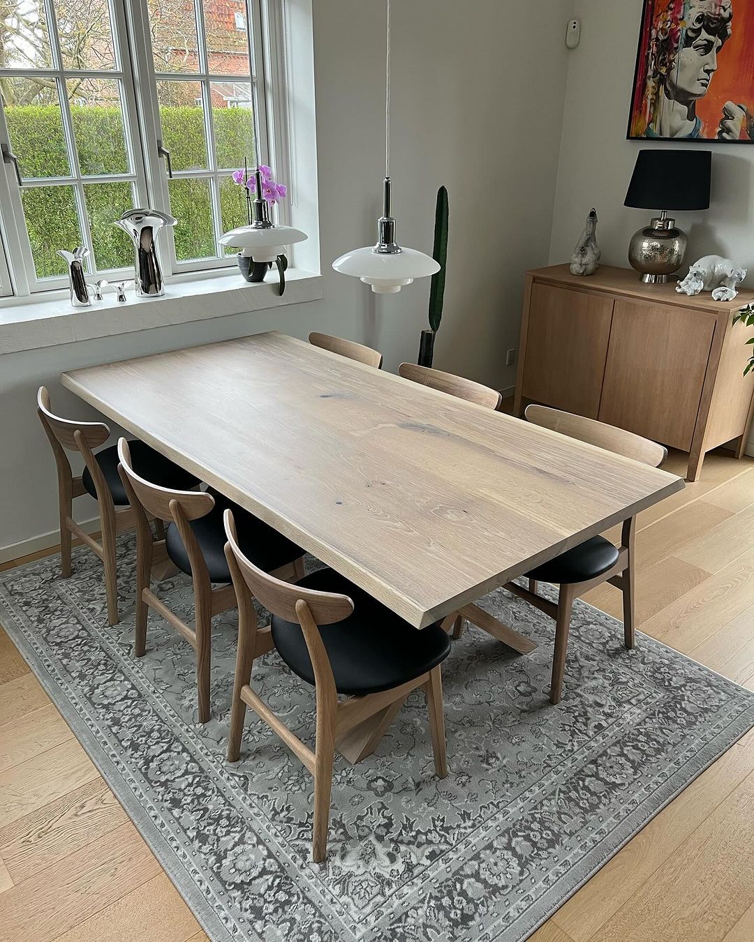 SIENNA | Extendable Dining Table - White Oak