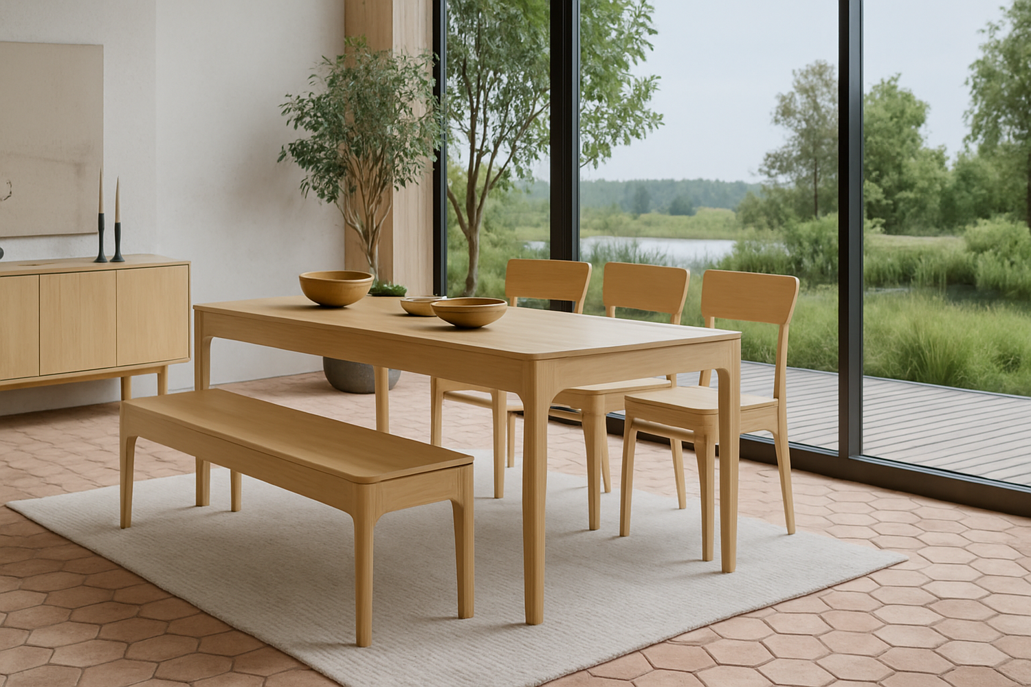 Oxford Collection – Modern Simplicity in Solid Wood