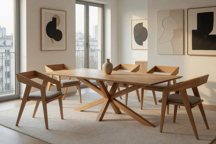 Luna Collection – Bold Elegance in Solid Wood