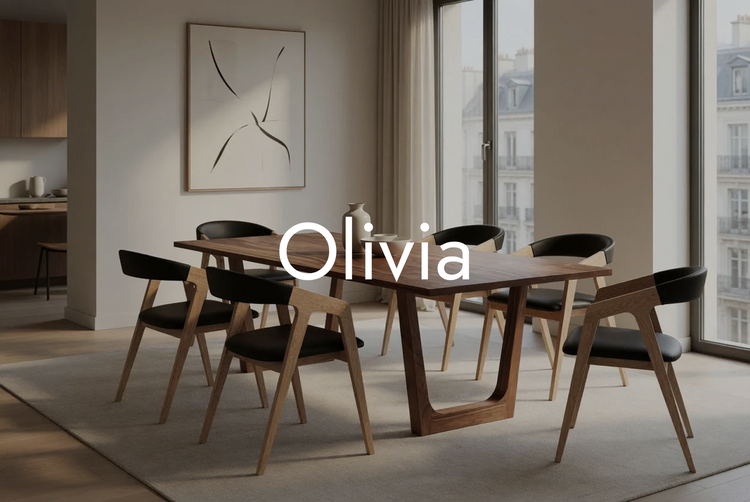 Olivia Collection – Timeless Form and Natural Beauty