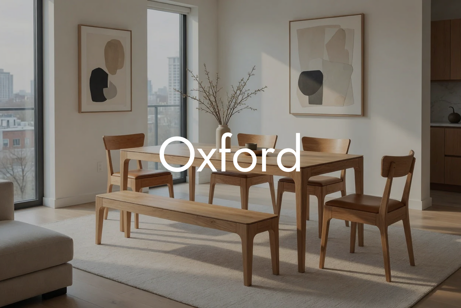 Oxford Collection – Modern Simplicity in Solid Wood