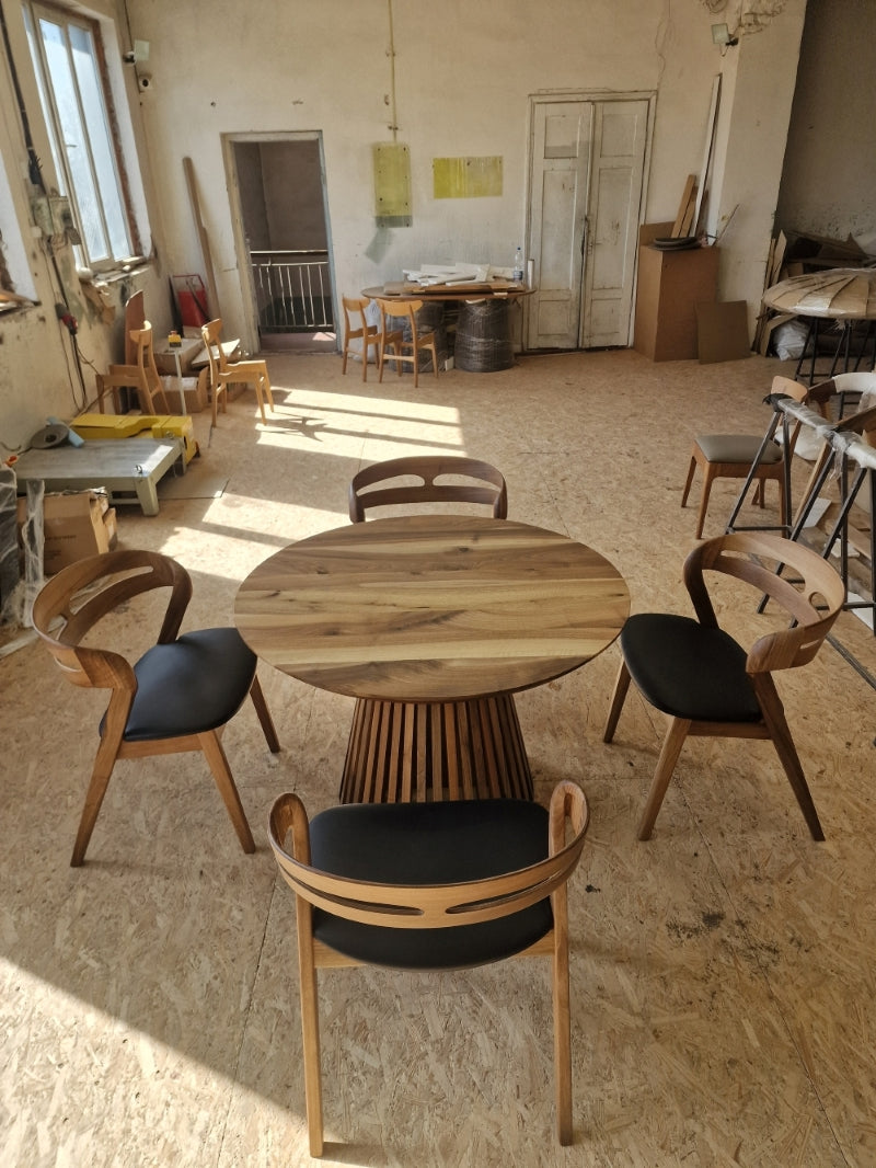 NOAH | Sedia da pranzo in rovere massiccio
