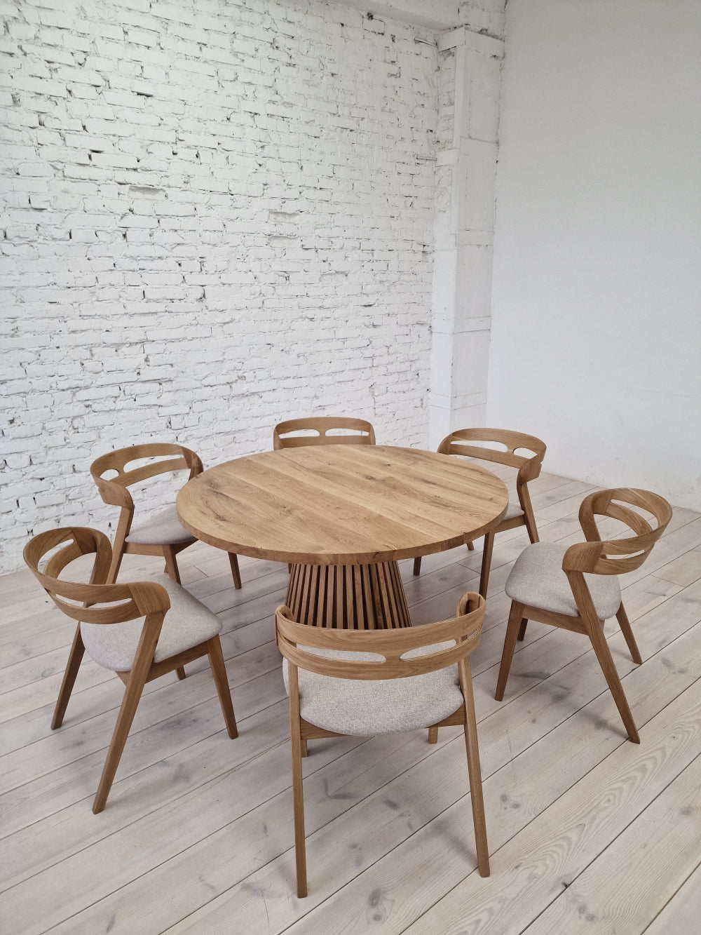 NOAH | Sedia da pranzo in rovere massiccio