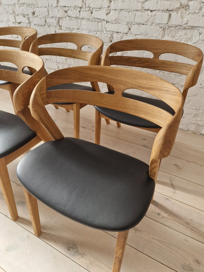 NOAH | Sedia da pranzo in rovere massiccio