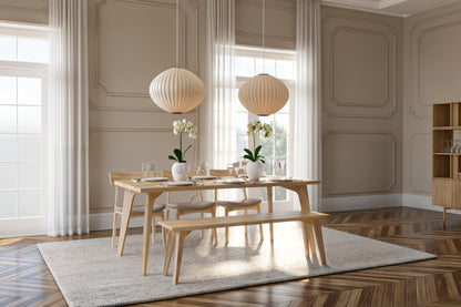 EMMA | Extendable Dining Table – Natural Oak
