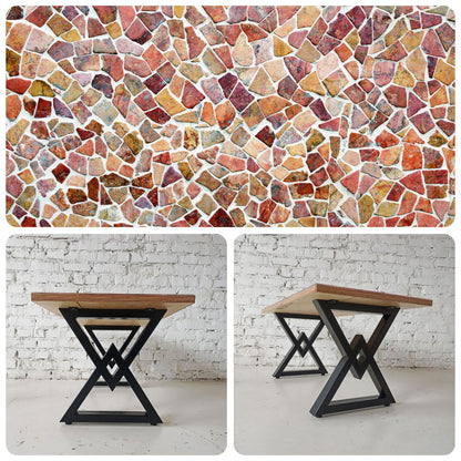 TEXTURA | Mosaic Tesserae – Rektangulärt soffbord
