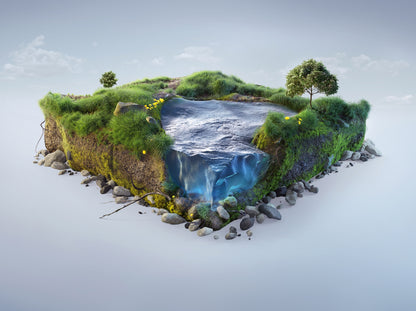 RENDERIA | Cascade Isle – Rektangulärt soffbord