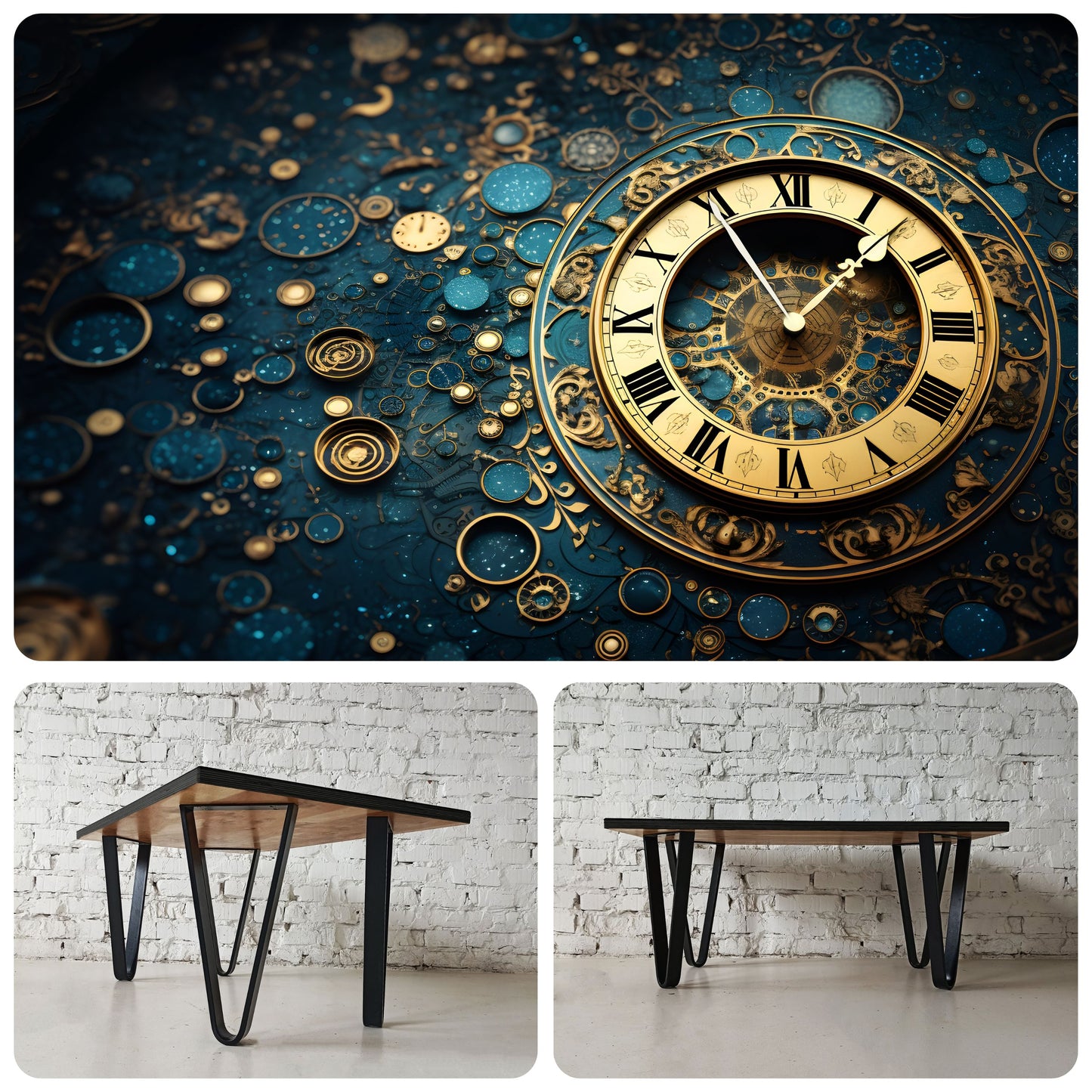 STRUCTURA | Clockwork Dial – Table basse rectangulaire