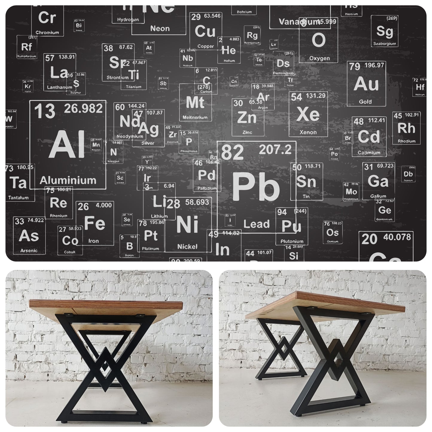 SCIENTIA | Elementa Grid – Rechteckiger Couchtisch