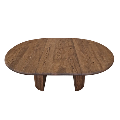 FREYA | Extendable Round Dining Table – Chocolate Walnut