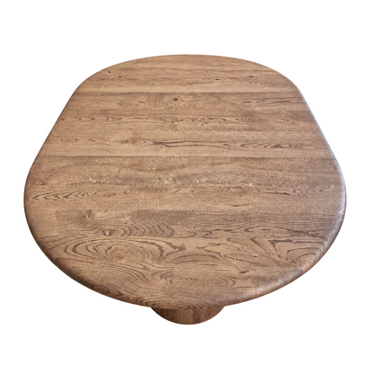 FREYA | Extendable Round Dining Table – Chocolate Walnut