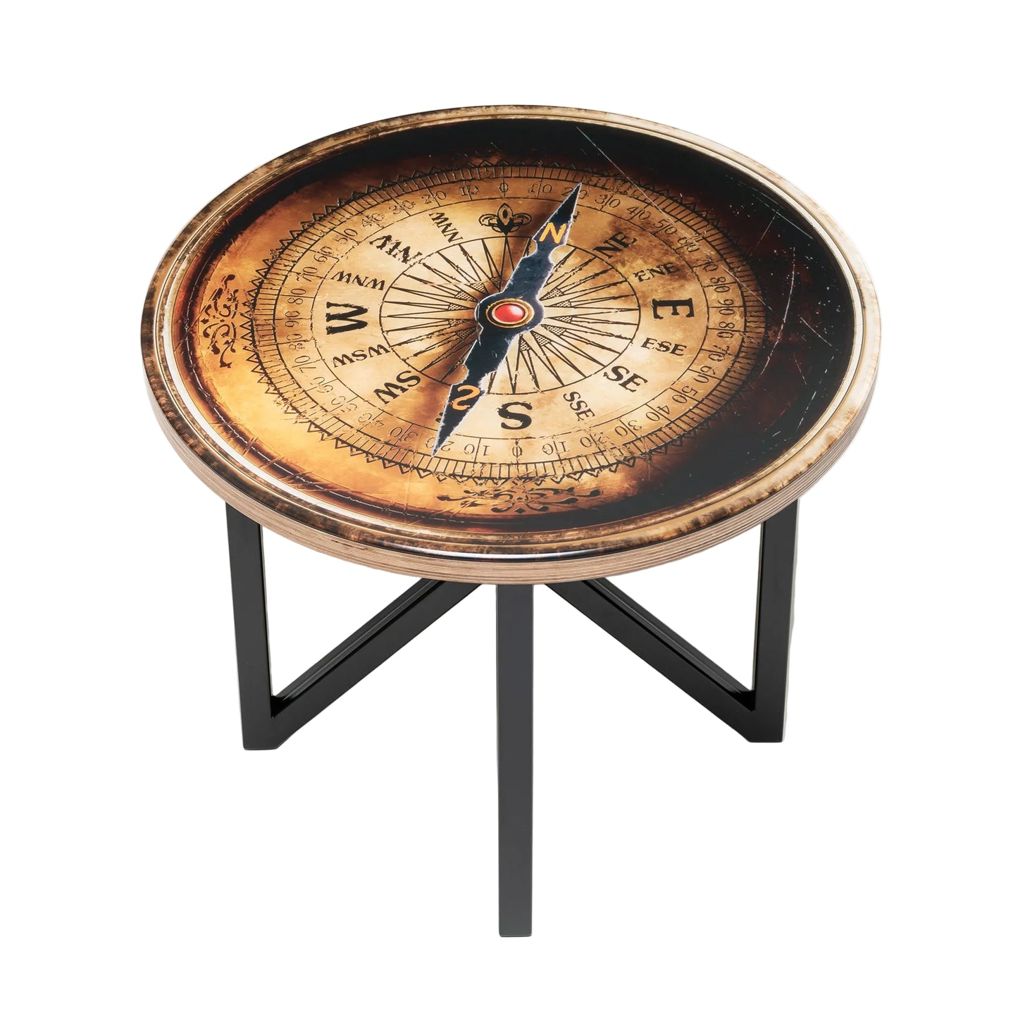 ODYSSEA | Compass Rose – Ronde salontafel