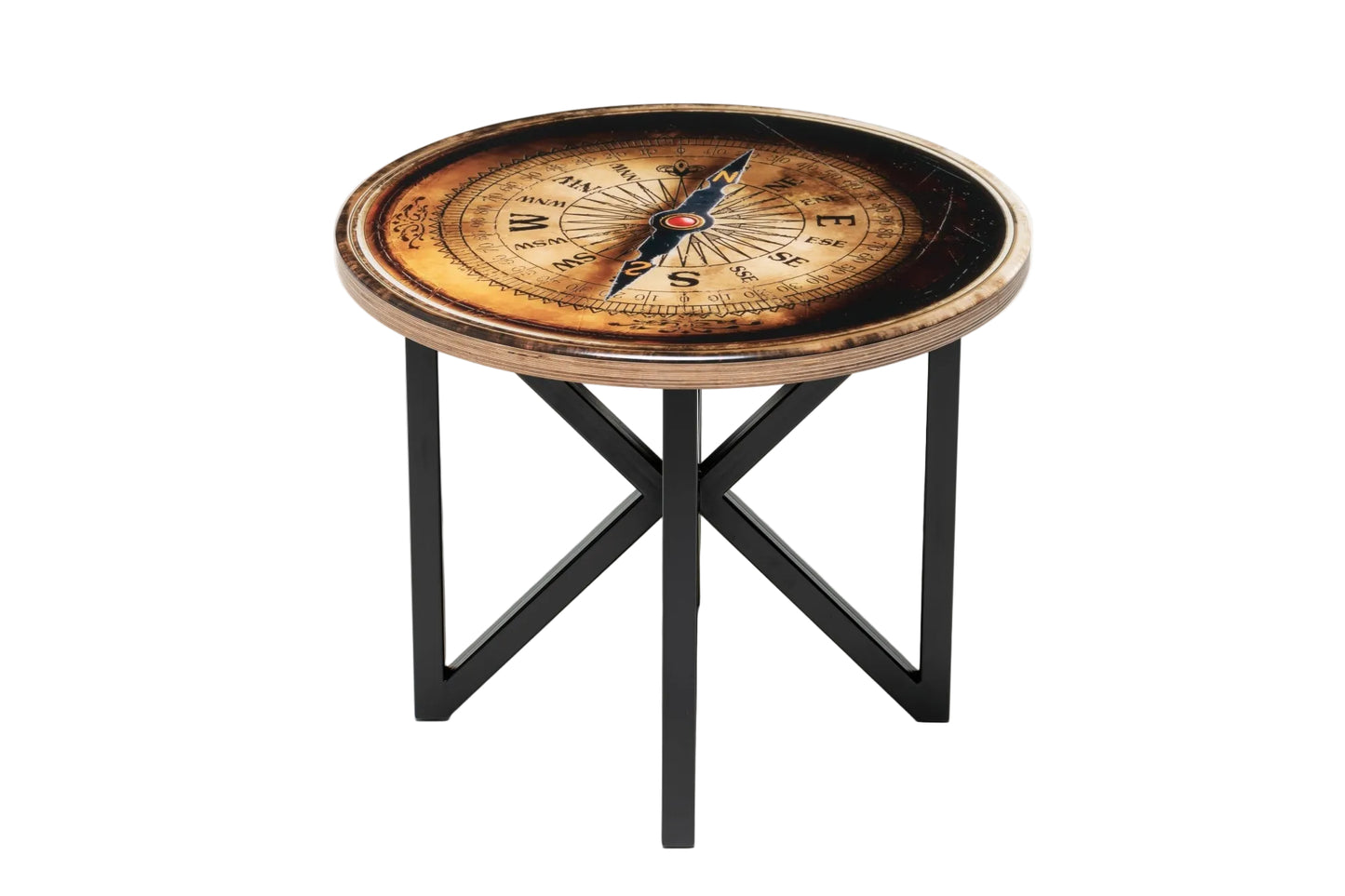 ODYSSEA | Compass Rose – Ronde salontafel