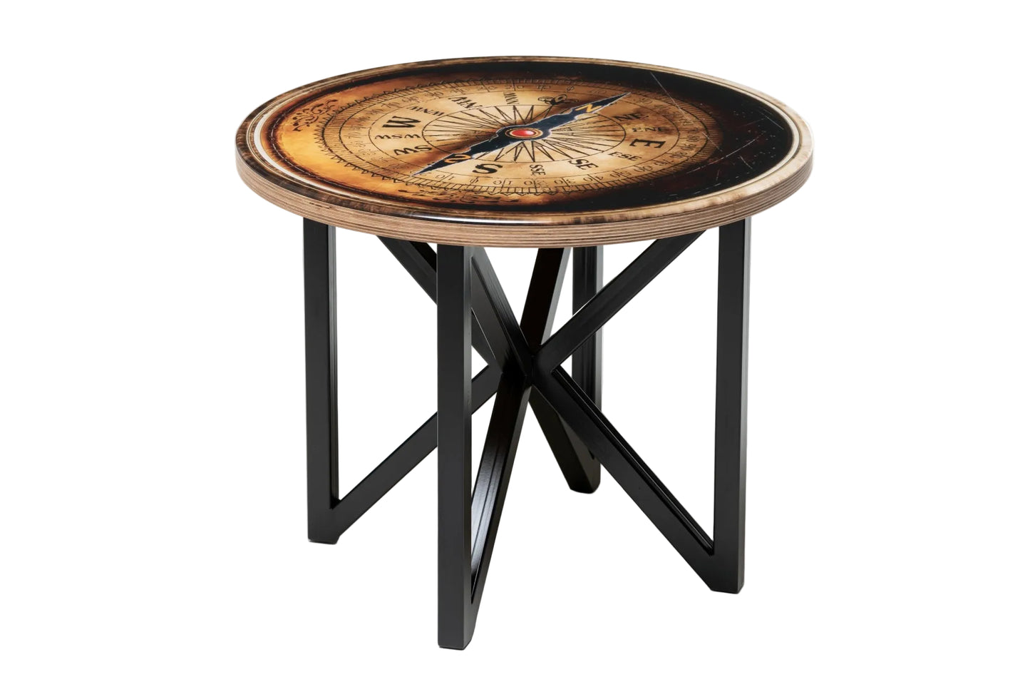 ODYSSEA | Compass Rose – Ronde salontafel