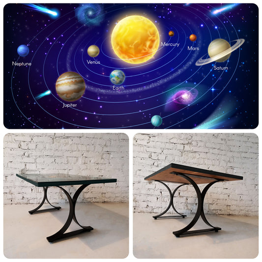 CÉLESTIS | Heliochart – Table basse rectangulaire