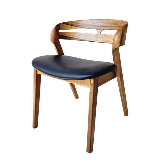 NOAH | Dining Chair in Solid Walnut