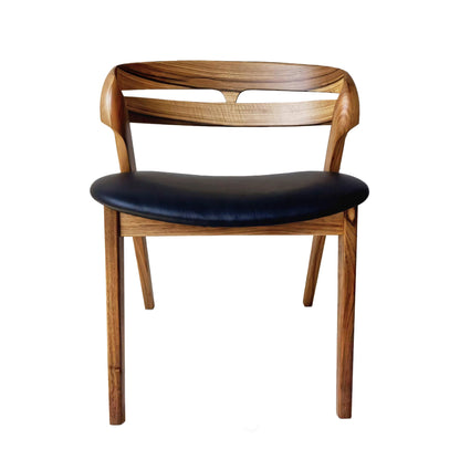 NOAH | Dining Chair in Solid Walnut