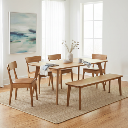 EMMA | Extendable Dining Table – Natural Oak