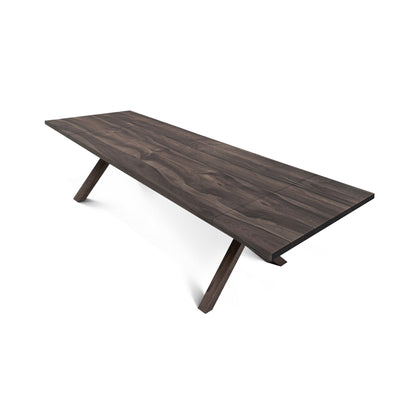 SIENNA | Extendable Dining Table - Charcoal Walnut