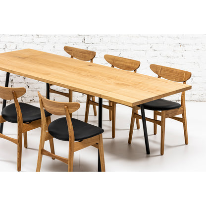 GENEVA | Extendable Dining Table – Solid Oak