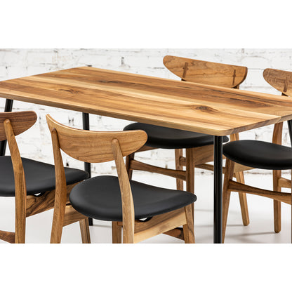 GENEVA | Extendable Dining Table – Solid Walnut