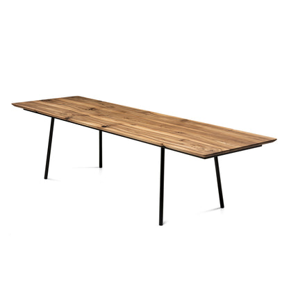 GENEVA | Mesa de comedor extensible – Nogal macizo