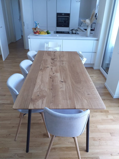 GENEVA | Extendable Dining Table – Solid Oak