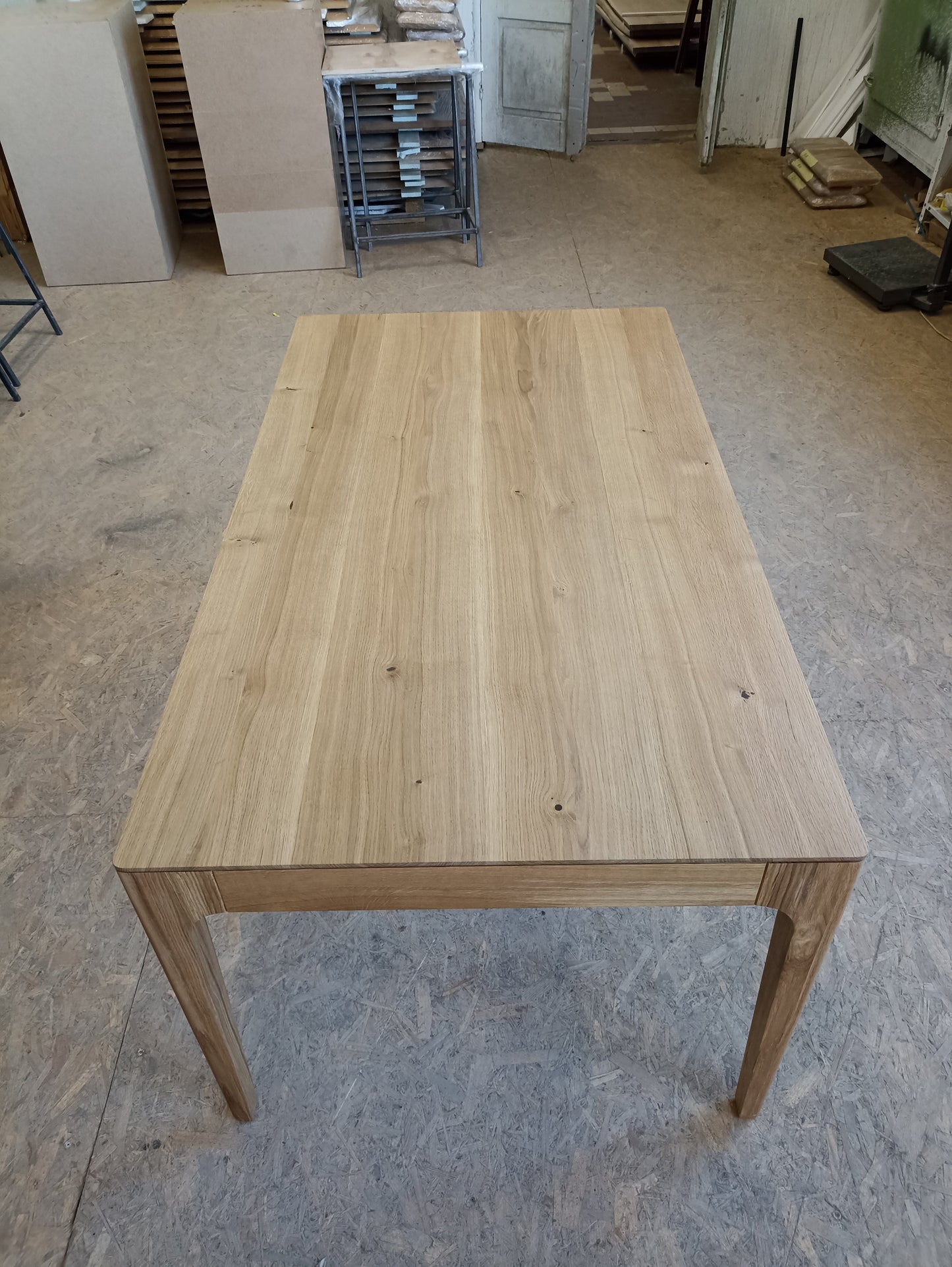 Oxford table with extension (oak)