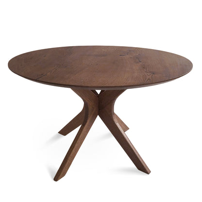 ADELE | Extendable Round Dining Table – Solid Oak